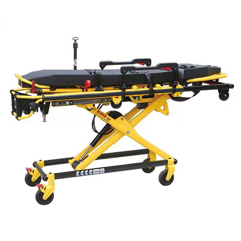 1.Technical Features European electric stretcher of ambulance stretcher