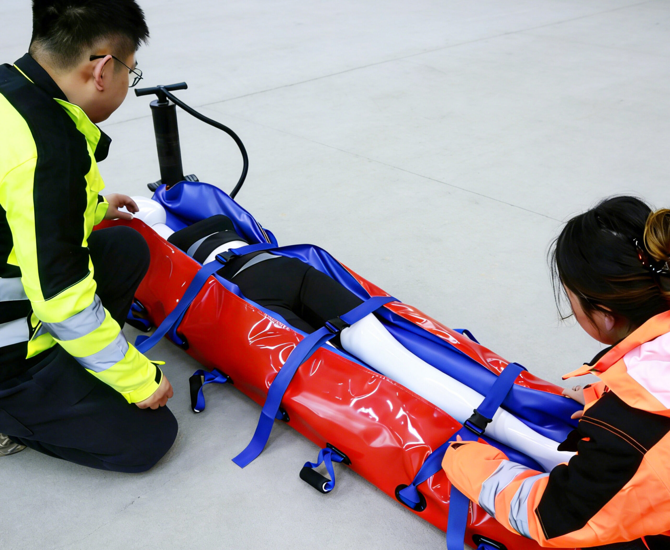 Distributed support, a solution that transitions from oppression to comprehensive support of vacuum mattress