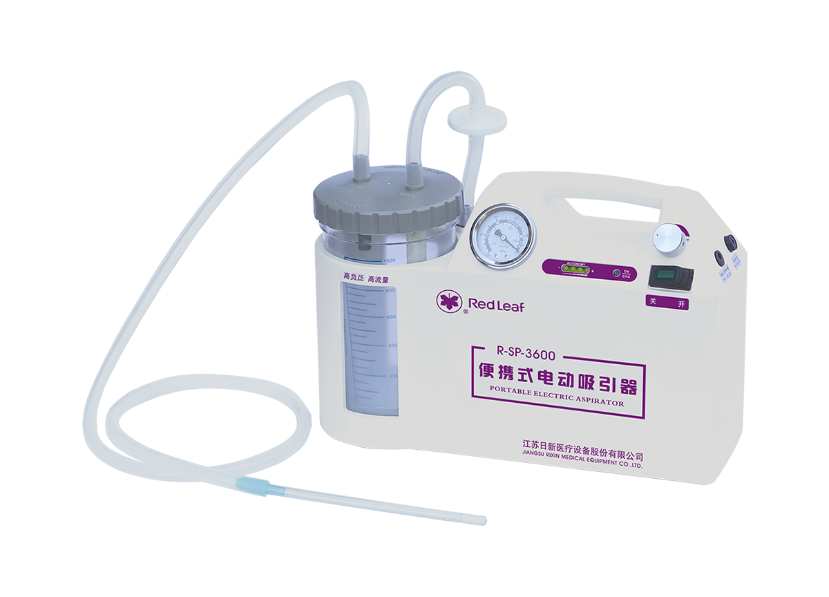 3600 technical features electric suction equipment