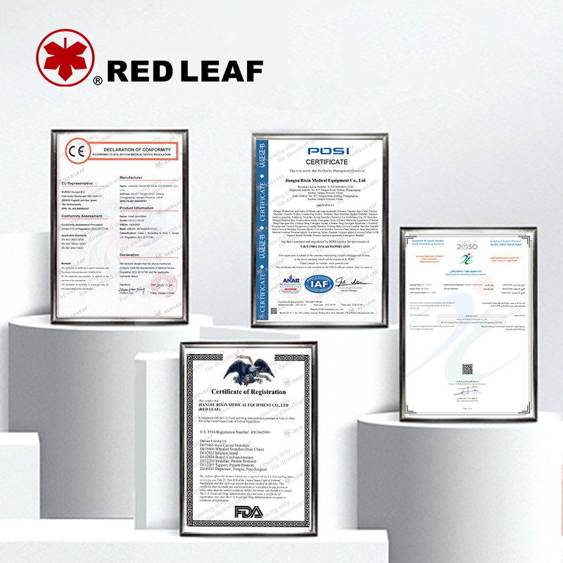 certifications of ambulance stretcher