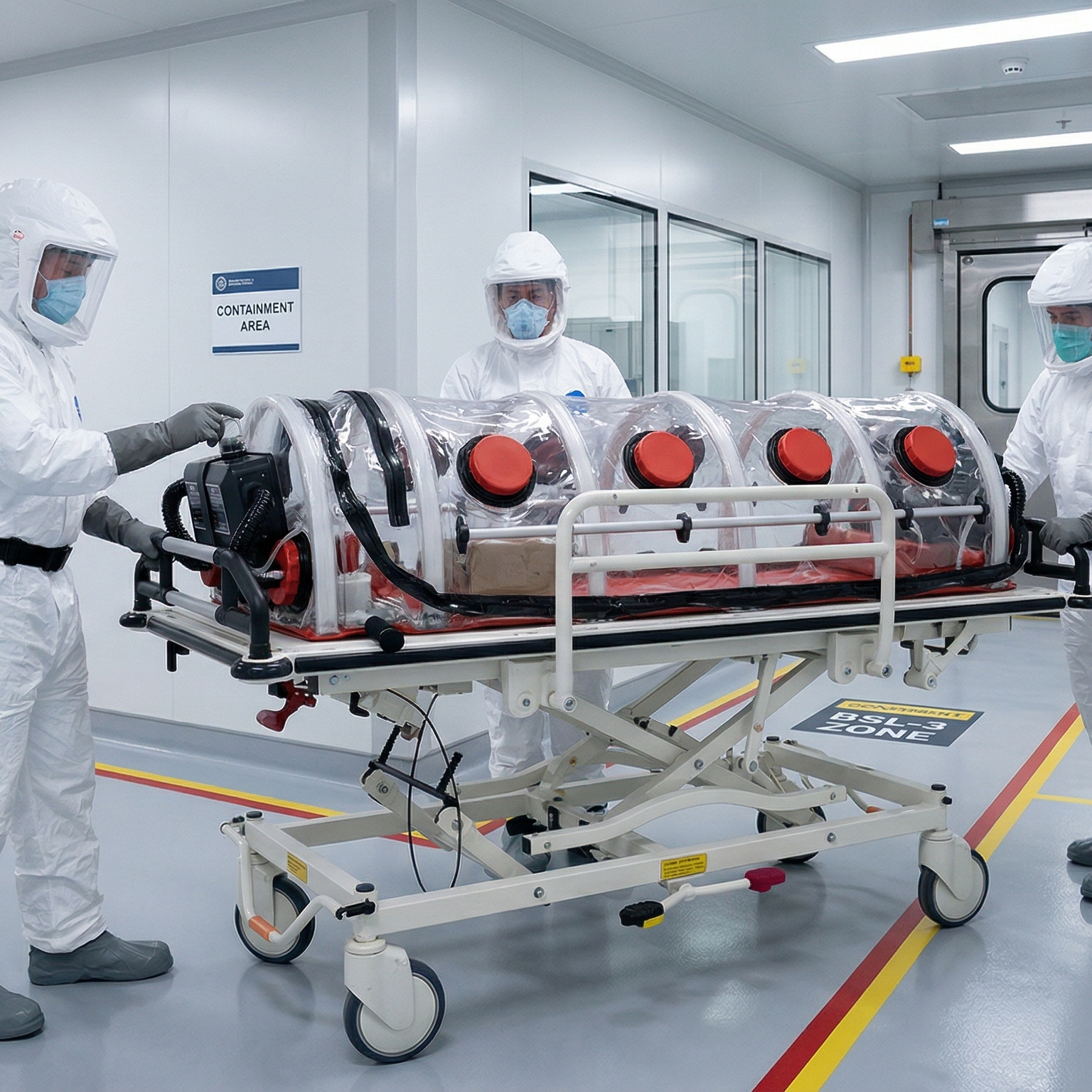 In-hospital Environment Infection Solutions of isolation stretcher