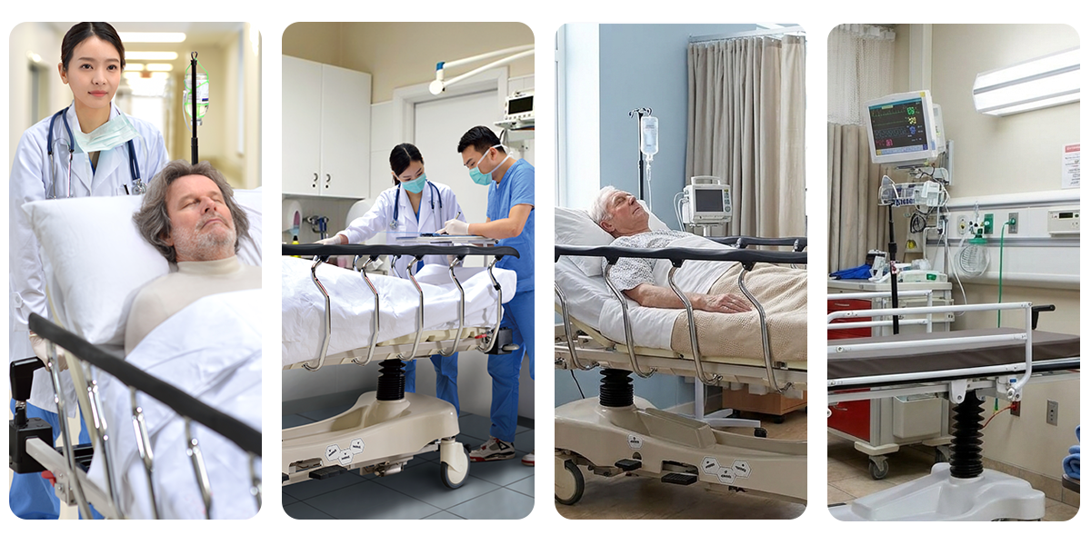 Case Diagrams of transfer stretcher