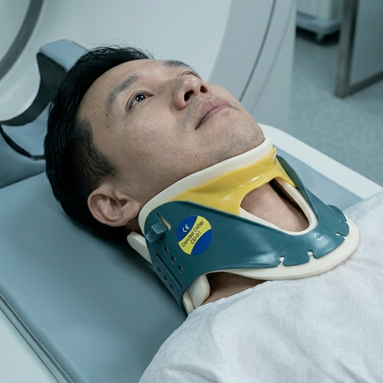 In-Hospital Emergency Use of cervical collar