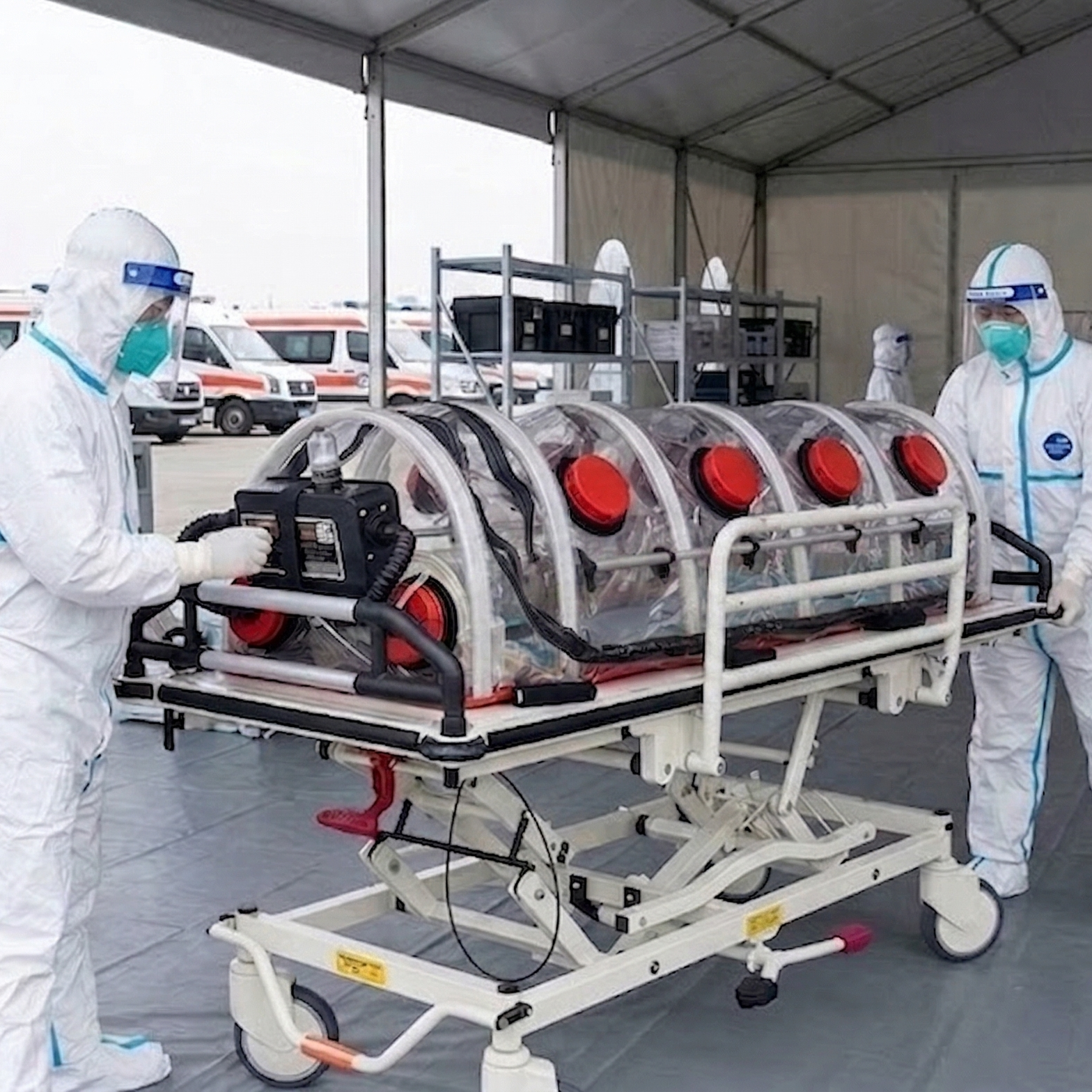 Infectious Disease CDC Solutions of isoation stretcher