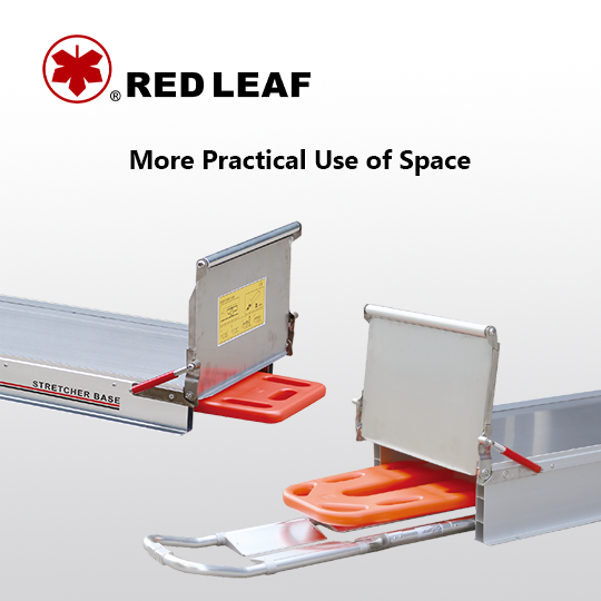 More Practical Use of Space for stretcher platform