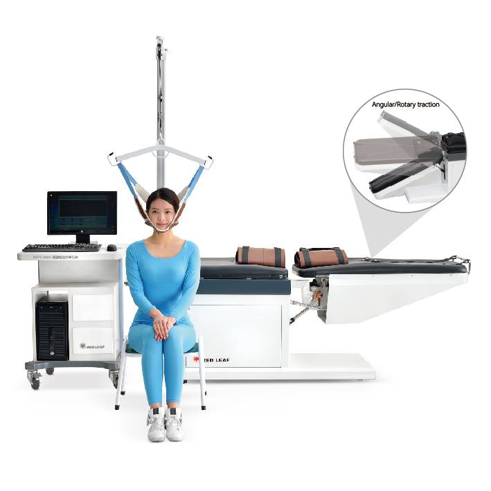 RXPC-600D Cervical Lumbar Vertebra Traction Bed