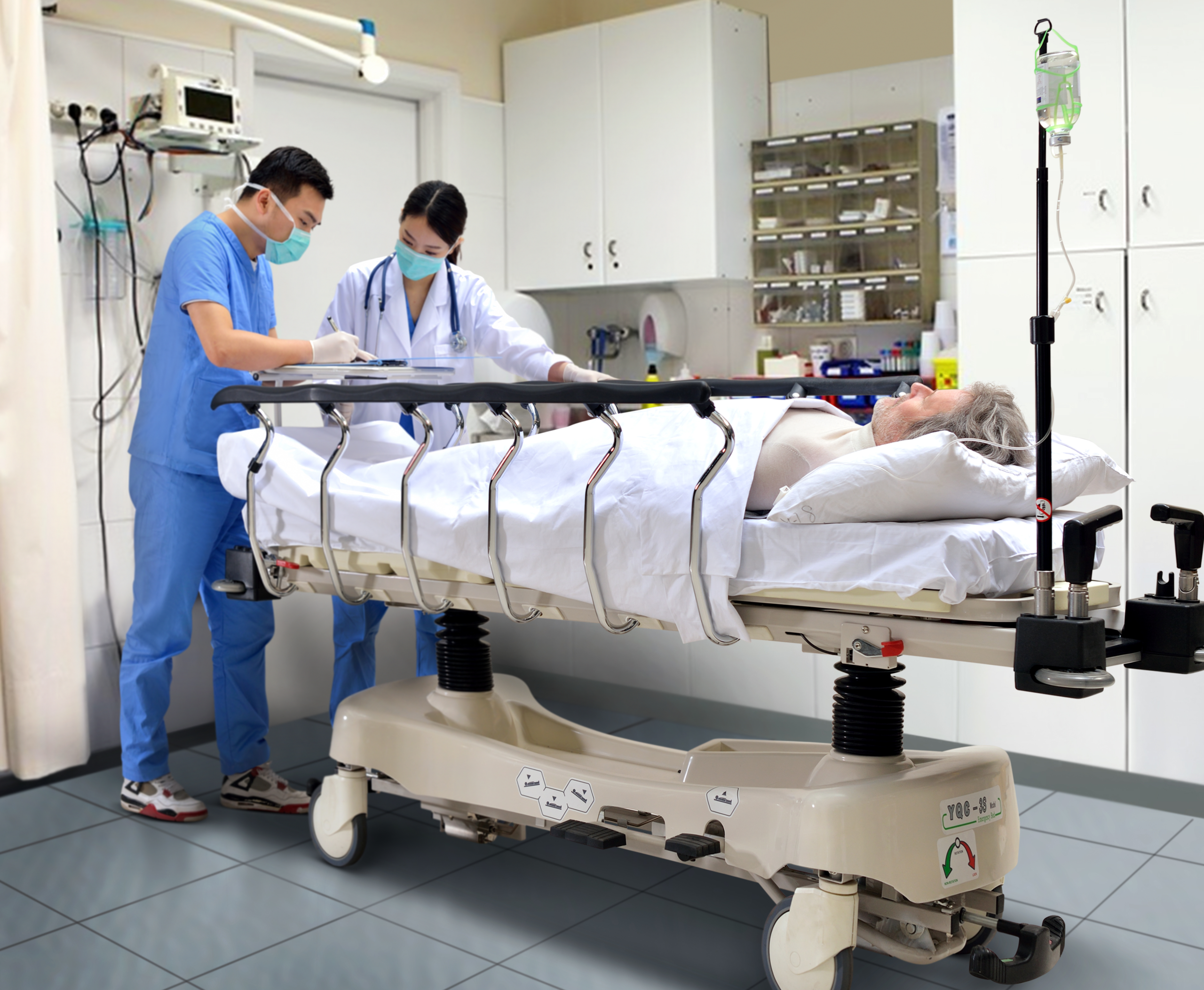 Standardized Workflow Compatibility of transfer stretcher