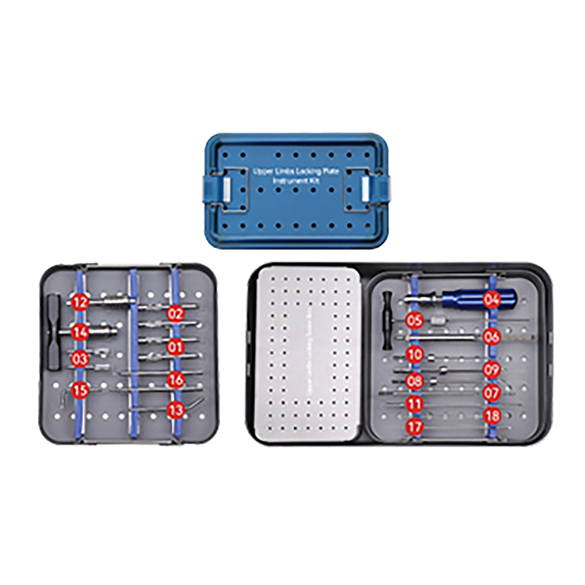 Upper Limbs Locking Plate Instrument Set (Small/Large) - REDLEAF