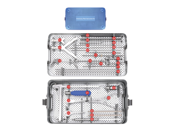 Osteotomy Plate Instrument Set - REDLEAF
